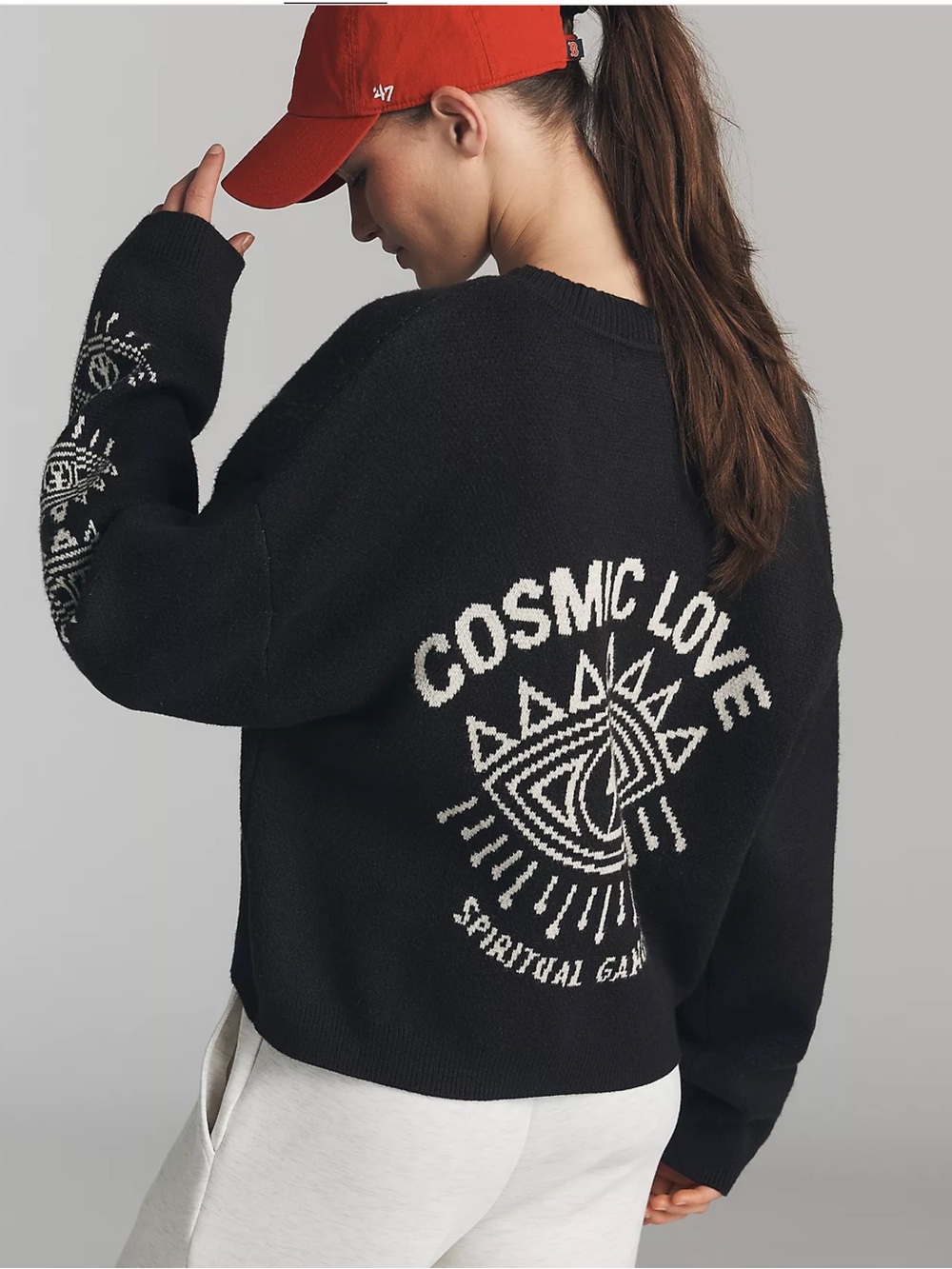 Spiritual Gangster Cosmic Love Delaney Cardigan Sweater – Size Medium